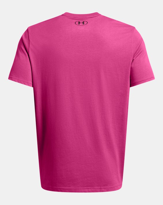 Men's Project Rock Payoff Graphic Short Sleeve, Pink, pdpMainDesktop image number 3